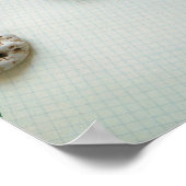 Vintager Schreibtisch Poster (Ecke)