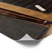 Vintager Schreibtisch Poster (Ecke)