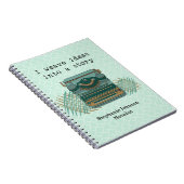 Vintager Schriftsteller Notizblock (Rechte Seite)