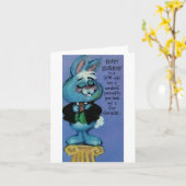 Vintager Schwappenschwanz Geburtstag für Sohn Karte (Gelbe Blume)