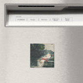 Vintager schwarzer Bass aus Winslow Homer Magnet (In Situ (Geschirrspüler))