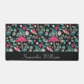 Vintager Schwarzer Cocktail Schreibtischunterlage (Vorderseite)