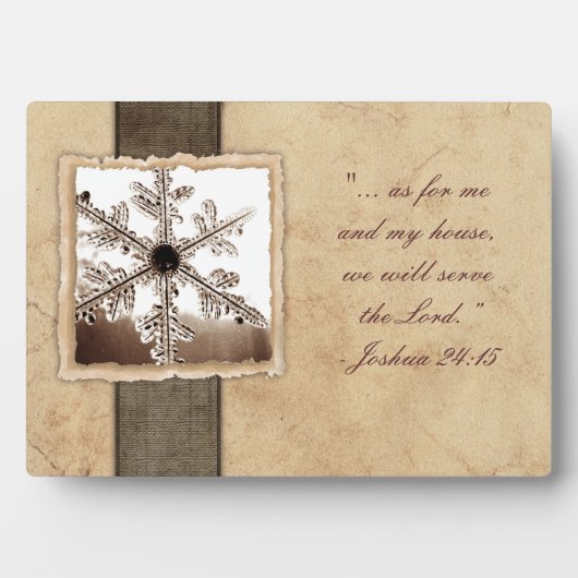 Vintager Schwarzer Winter Fotoplatte (Vorderseite)