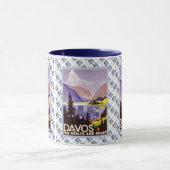 Vintager Schweizerentwurf, Davos Tasse (Zentrum)