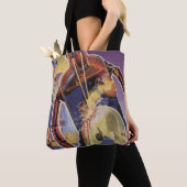 Vintager Science Fiction-Roboter mit Laser-Beam-Au Tasche (Von Nahem)