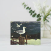 Vintager Seagull-Halssteg, Meervögel (Stehend Vorderseite)