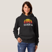 Vintager Sedona Arizona Retro Hoodie (Vorne ganz)