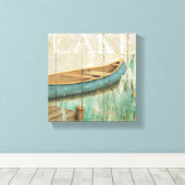 Vintager See Leinwanddruck (Insitu (Holzboden))