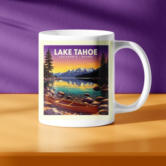 Vintager See Tahoe California Nevada Kaffeetasse