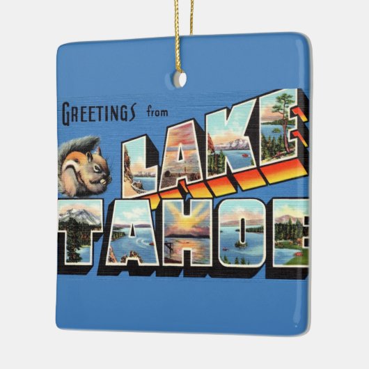Vintager See Tahoe Ornament (Links)