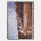 Vintager Seefrachter Decke (Vorderseite Vertikal)