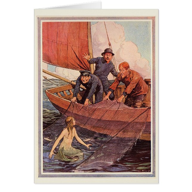 Vintager Seemann-Meerjungfrau-Fang (Vorne)