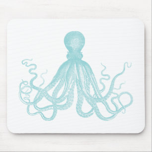Vintager Seeoktopus Mousepad