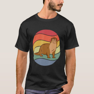 Vintager Seeotter T-Shirt