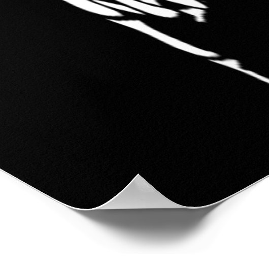 Vintager Seepferd Poster (Ecke)