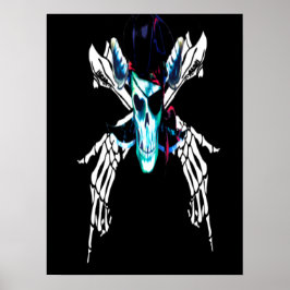 Vintager Seepferd Poster