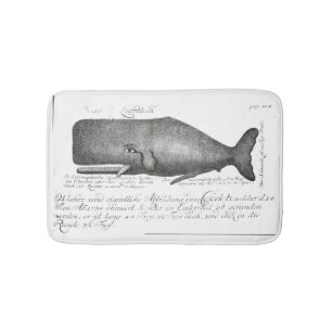 Vintager Seeschnitzereiwal steampunk Hipster Badematte