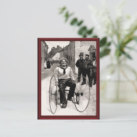 Vintager Seeverkehr Postkarte (Stehend Vorderseite)