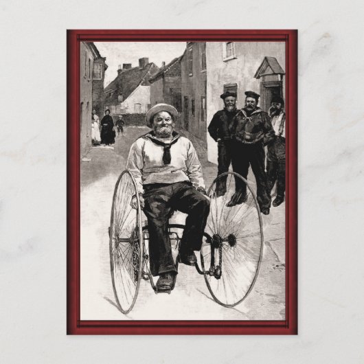 Vintager Seeverkehr Postkarte (Vorderseite)