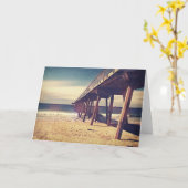 Vintager Seeweg Karte (Gelbe Blume)