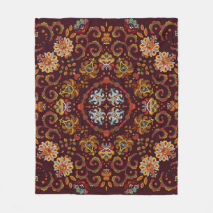 Vintager Seidenhalsschal oder Kicherquadrat Fleecedecke