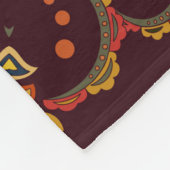 Vintager Seidenhalsschal oder Kicherquadrat Fleecedecke (Ecke)