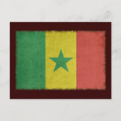 Vintager Senegal Postkarte (Vorderseite)