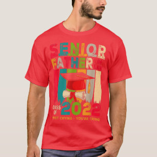 Vintager Senior Vater im Jura Klasse von 2022 Funn T-Shirt
