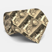 Vintager Sepia Krawatte (Gerollt)