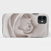 Vintager Sepia-weiße u. Case-Mate iPhone Hülle (Rückseite (Horizontal))