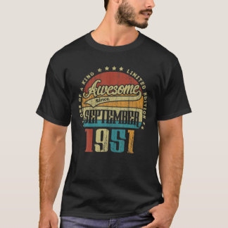 Vintager September 1951 Phantastisch T-Shirt