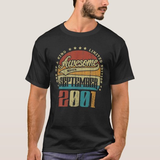 Vintager September 2001, einer der seit T-Shirt (Vorderseite)