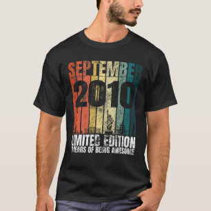 Vintager September 2010 Grafik 11 Jahre 11. T-Shirt