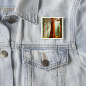Vintager Sequoia-Nationalpark Button (Beispiel)