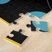 Vintager Sessel Geo Puzzle (Seite)