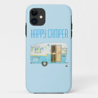 Vintager Shasta Camper-Anhänger iPhone Fall