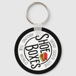 Vintager Shoebox Party Schlüsselanhänger