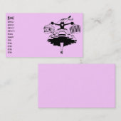 Vintager Shopper Visitenkarte (Vorne/Hinten)