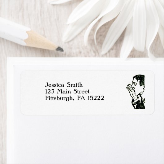 Vintager Shouting Man (Insitu)