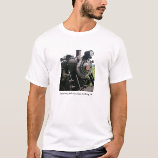 Vintager sich fortbewegender Eisenbahn-Zug T-Shirt