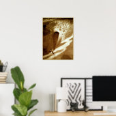 Vintager Sidney schlug die Stadt des Niemals Poster (Heimbüro)