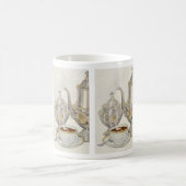 Vintager Silber-Kaffeeservice Kaffeetasse (Mittel)