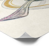 Vintager Silber-Kaffeeservice Poster (Ecke)