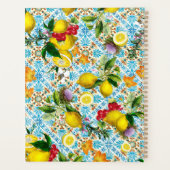 Vintager sizilianischer Zitronengarten Planer (Rückseite)