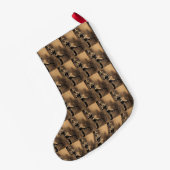 Vintager Skater Kleiner Weihnachtsstrumpf (Rückseite (Hängend))
