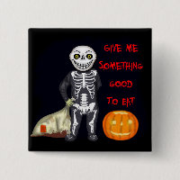 Vintager Skeleton Trick oder Treater