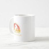 Vintager Ski Mohawk Berg Connecticut Kaffeetasse (Vorderseite Links)
