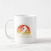 Vintager Ski Mohawk Berg Connecticut Kaffeetasse (Links)