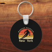 Vintager Ski Windham Mountain New York Schlüsselanhänger (Vorderseite)