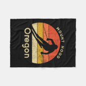 Vintager Skiberg Hood Oregon Berg Fleecedecke (Vorderseite (Horizontal))